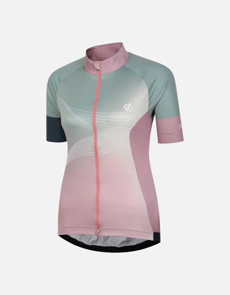 Womens/Ladies Stimulus AEP Full Zip Cycling Jersey