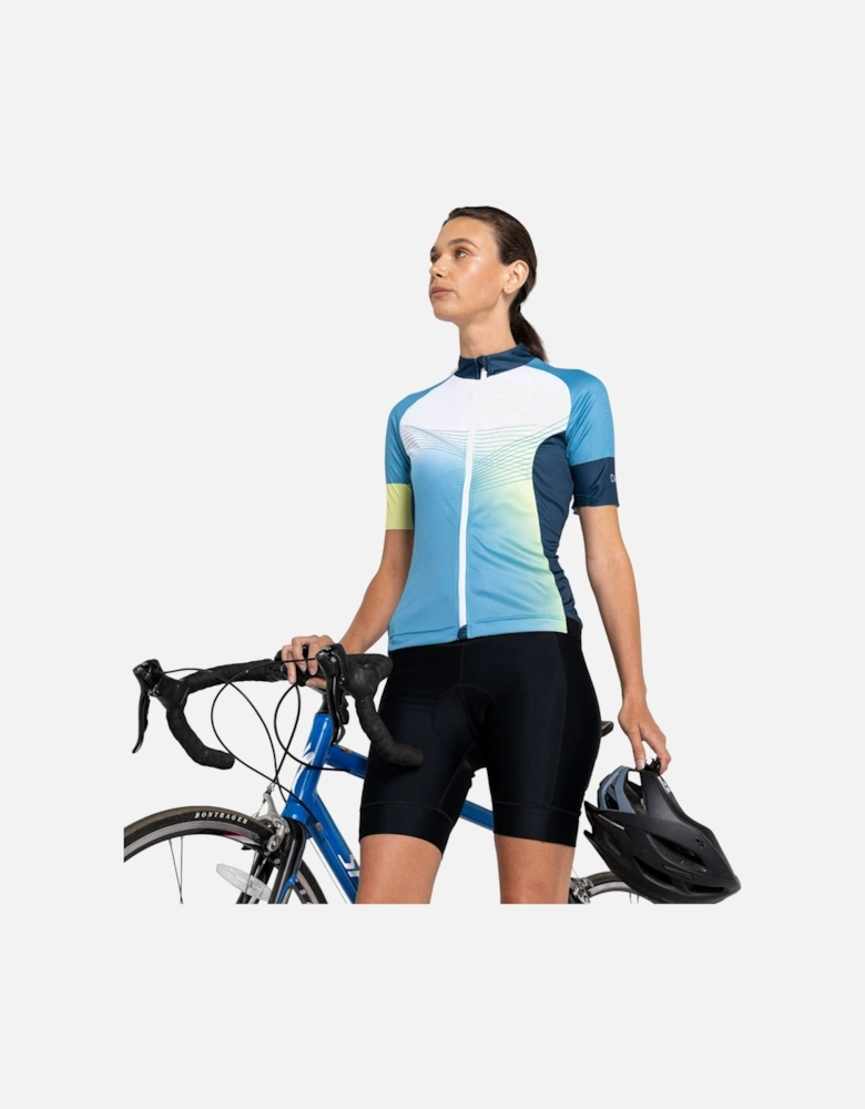 Womens/Ladies Stimulus AEP Full Zip Cycling Jersey