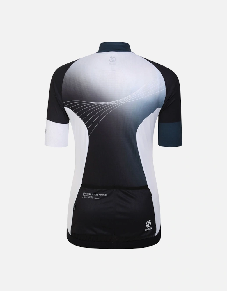 Womens/Ladies Stimulus AEP Full Zip Cycling Jersey