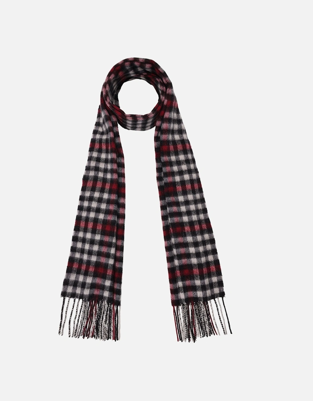 Pure Lambswool Checked Scarf, 5 of 4