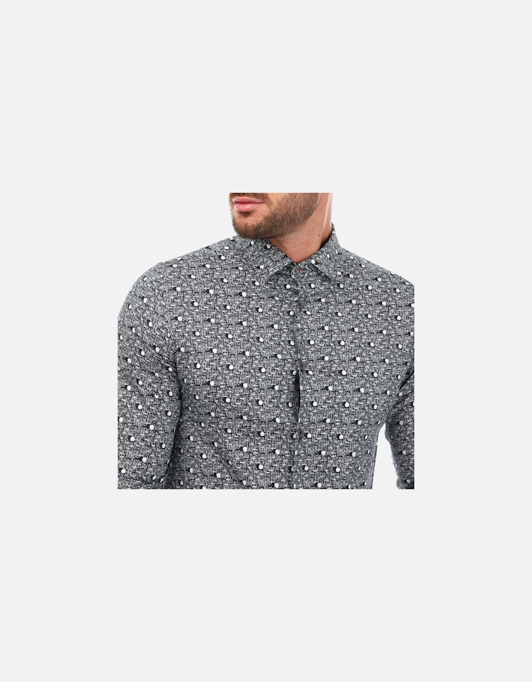 Mens Maccle Spot Print Shirt