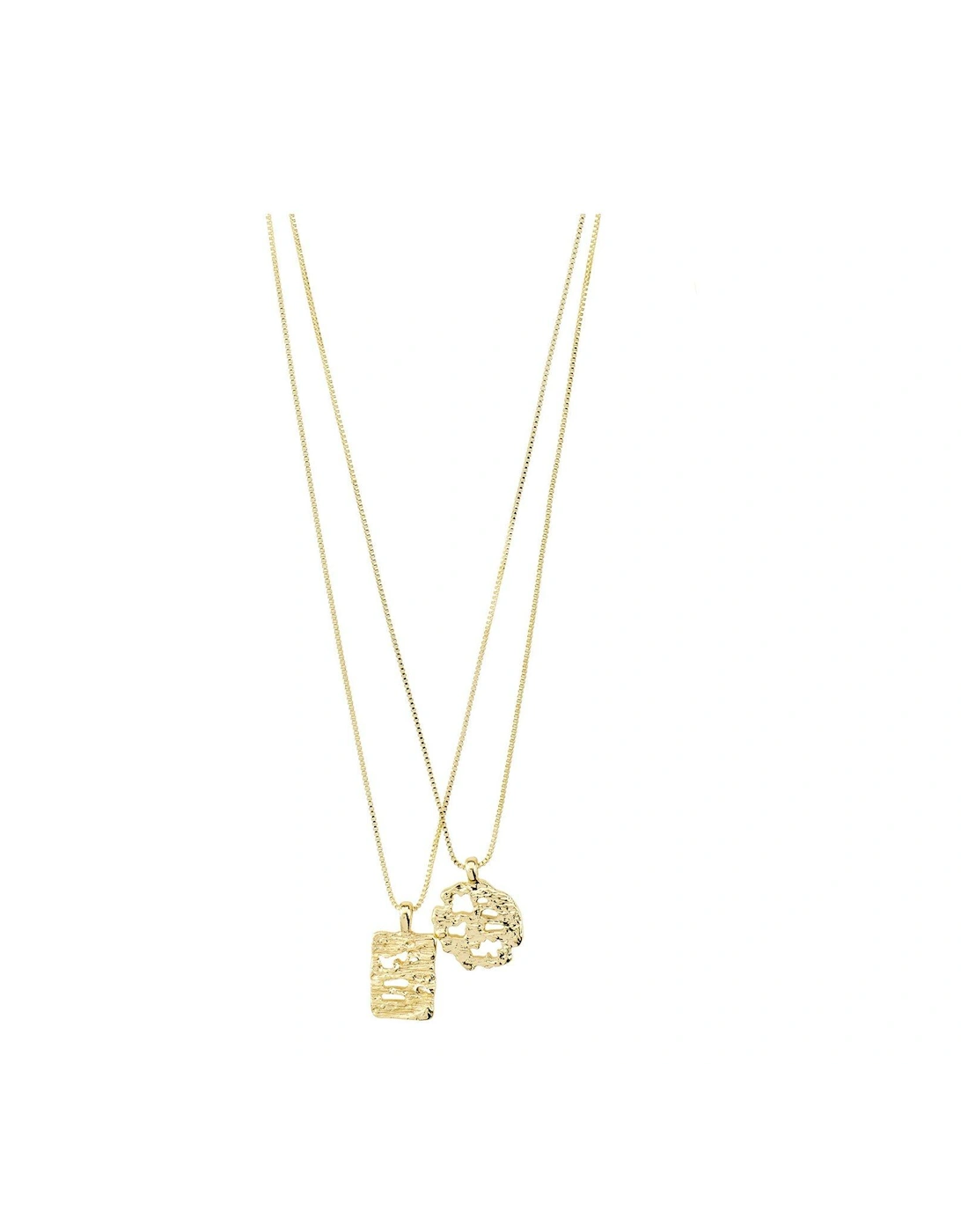 BRENDA pendant necklace 2-in-1 set gold-plated, 2 of 1