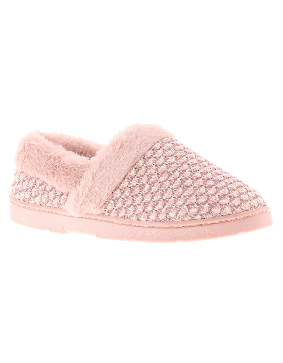 Womens Slippers Verity pink UK Size, 6 of 5