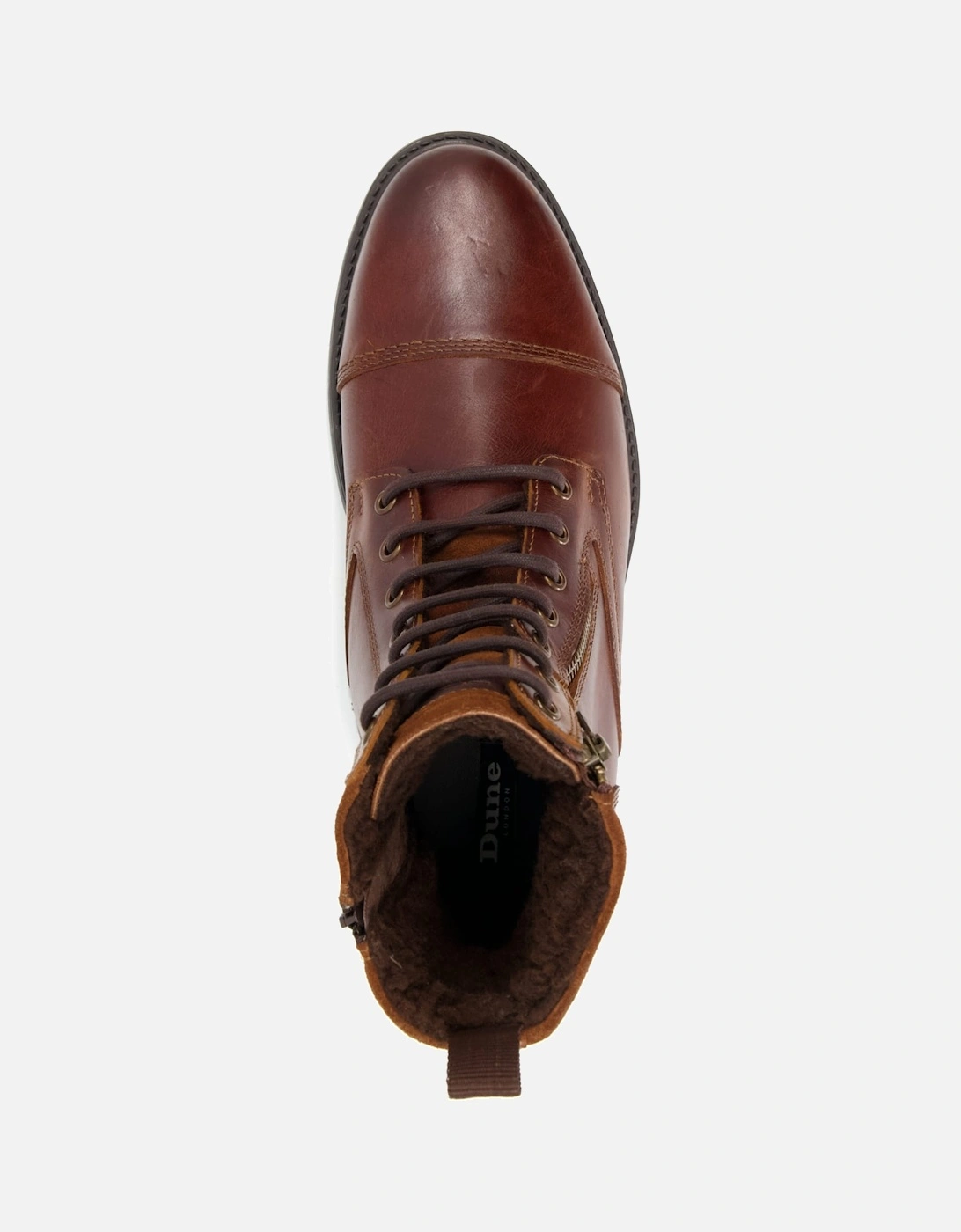 Mens Called - Leather Lace-Up Boots