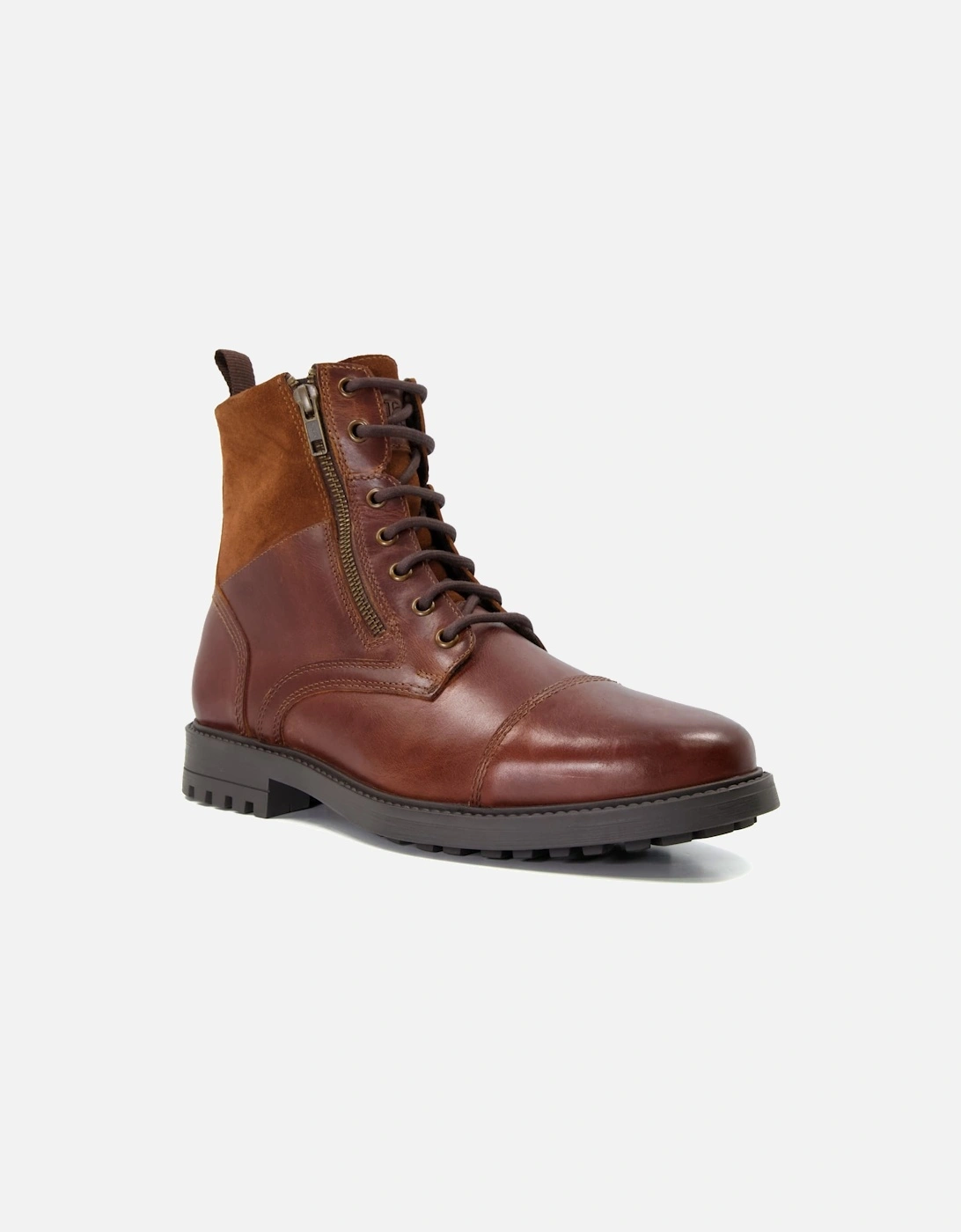 Mens Called - Leather Lace-Up Boots, 5 of 4