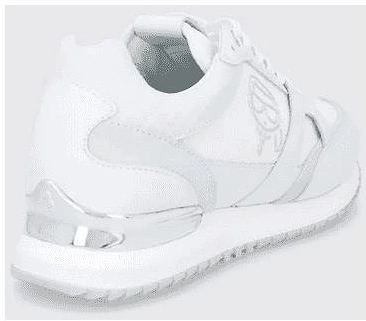 Plexikonic Doll Logo Mesh White Sneaker Trainer