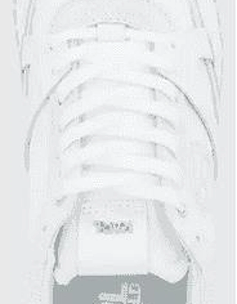 Plexikonic Doll Logo Mesh White Sneaker Trainer
