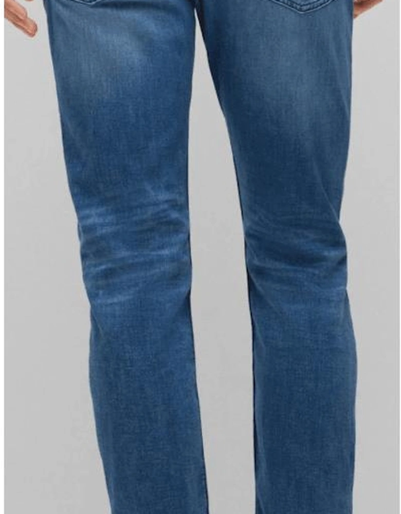 Delano-200 Slim Tapered Fit Light Wash Blue Jeans
