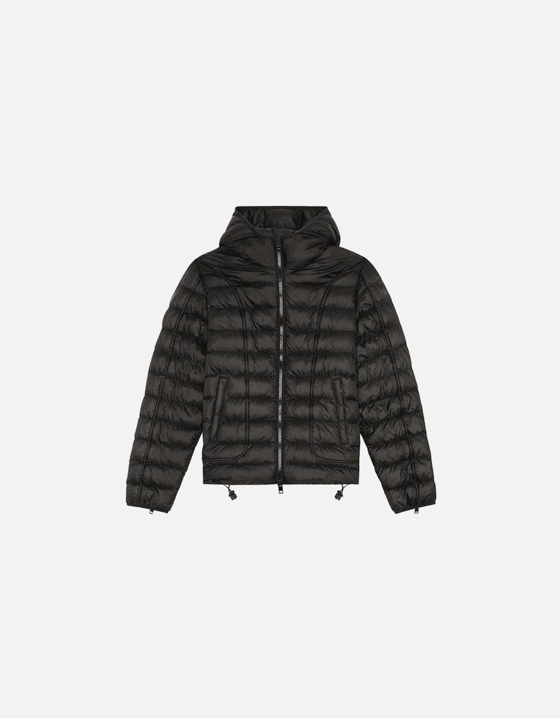 W-SCOTTYS Hooded Black Down Puffer Jacket, 4 of 3