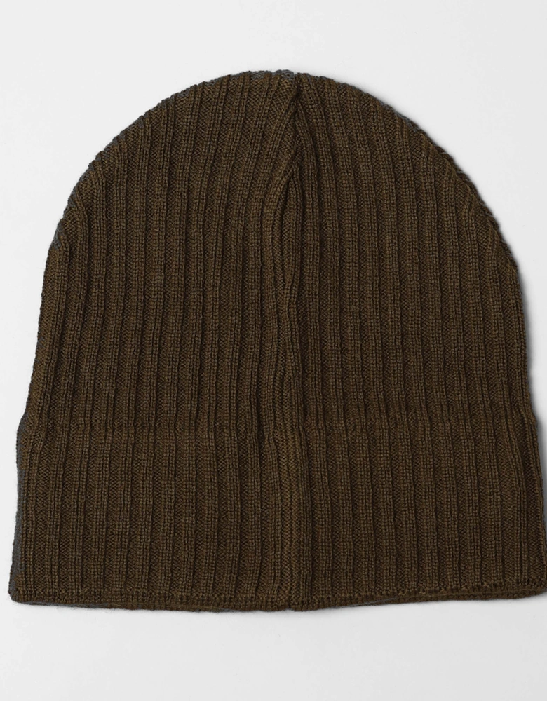 Knitted Ribbed Beanie