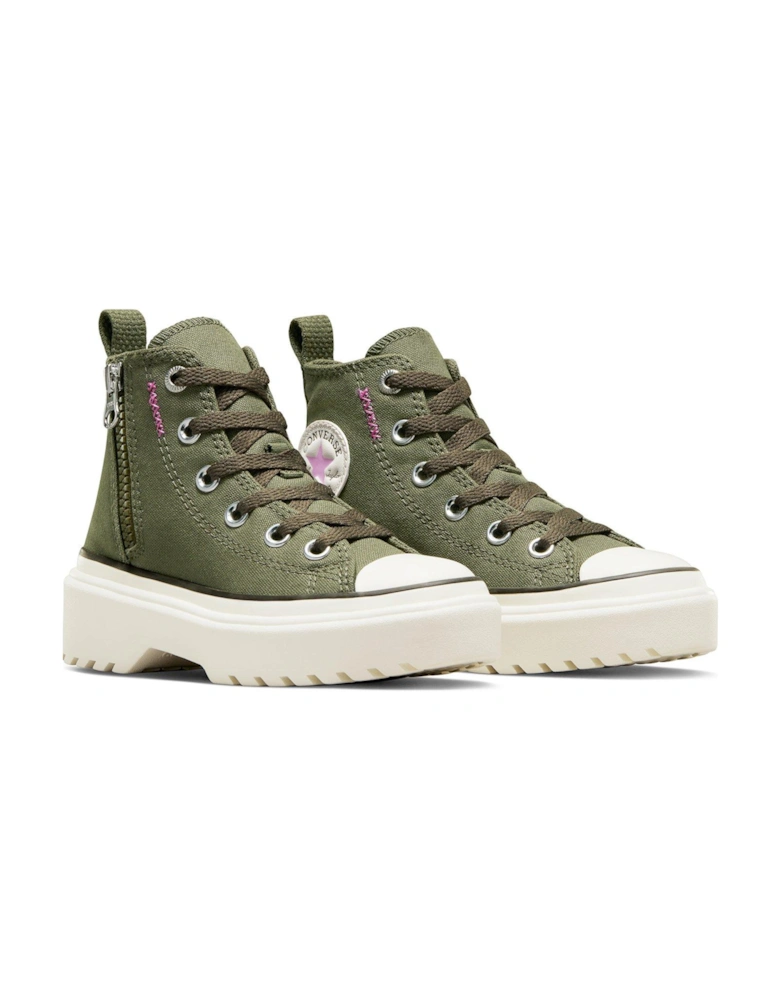 Chuck Taylor All Star Lugged Lift Trainers - Khaki