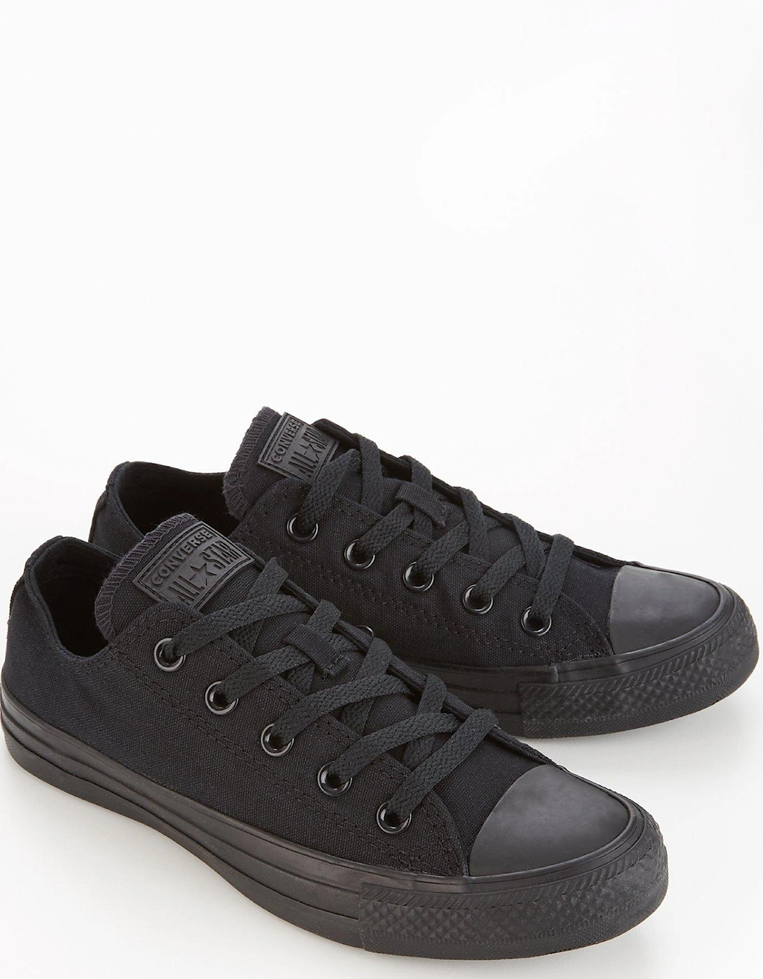 Unisex Ox Trainers - Black/Black