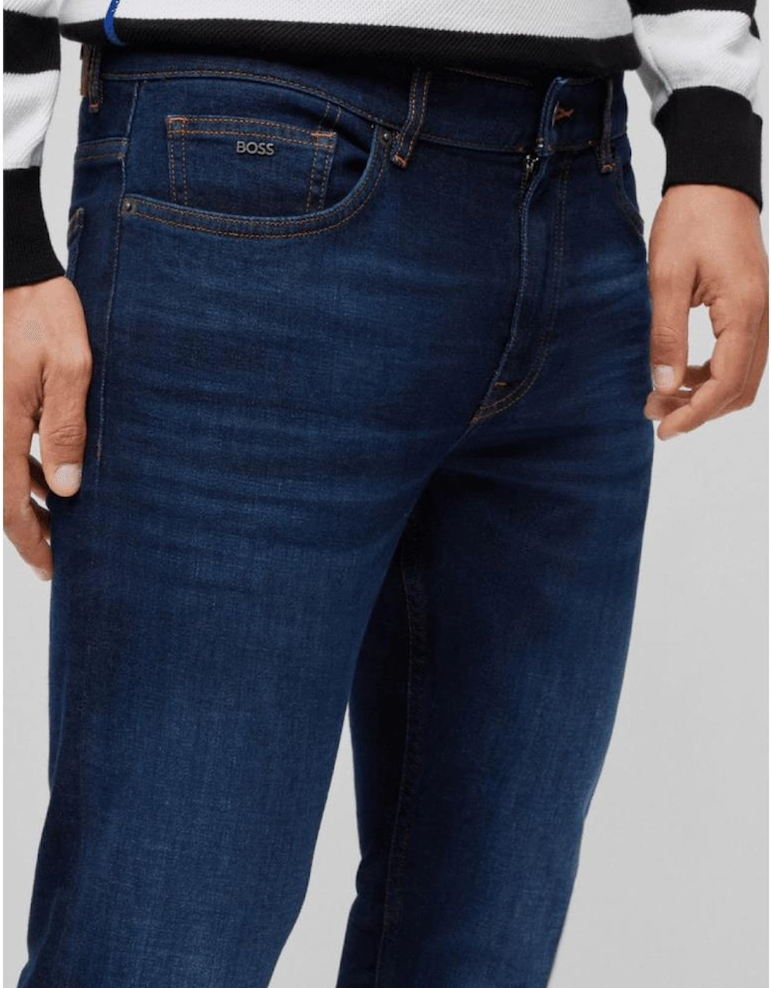 Delano Slim Tapered Fit Dark Blue Jeans