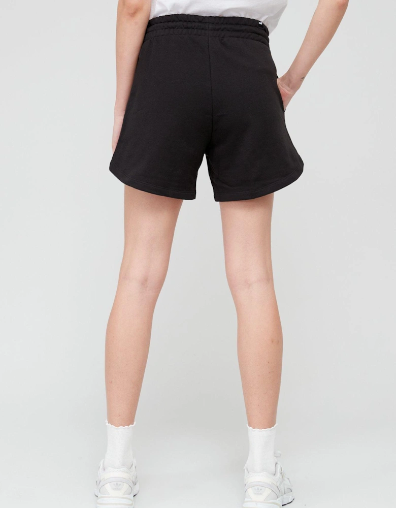 Ess 5" High Waist Shorts - Black