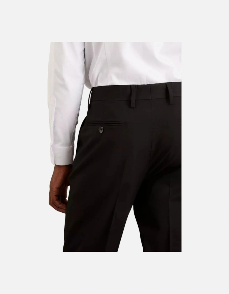Mens Essential Plain Tailored Suit Trousers