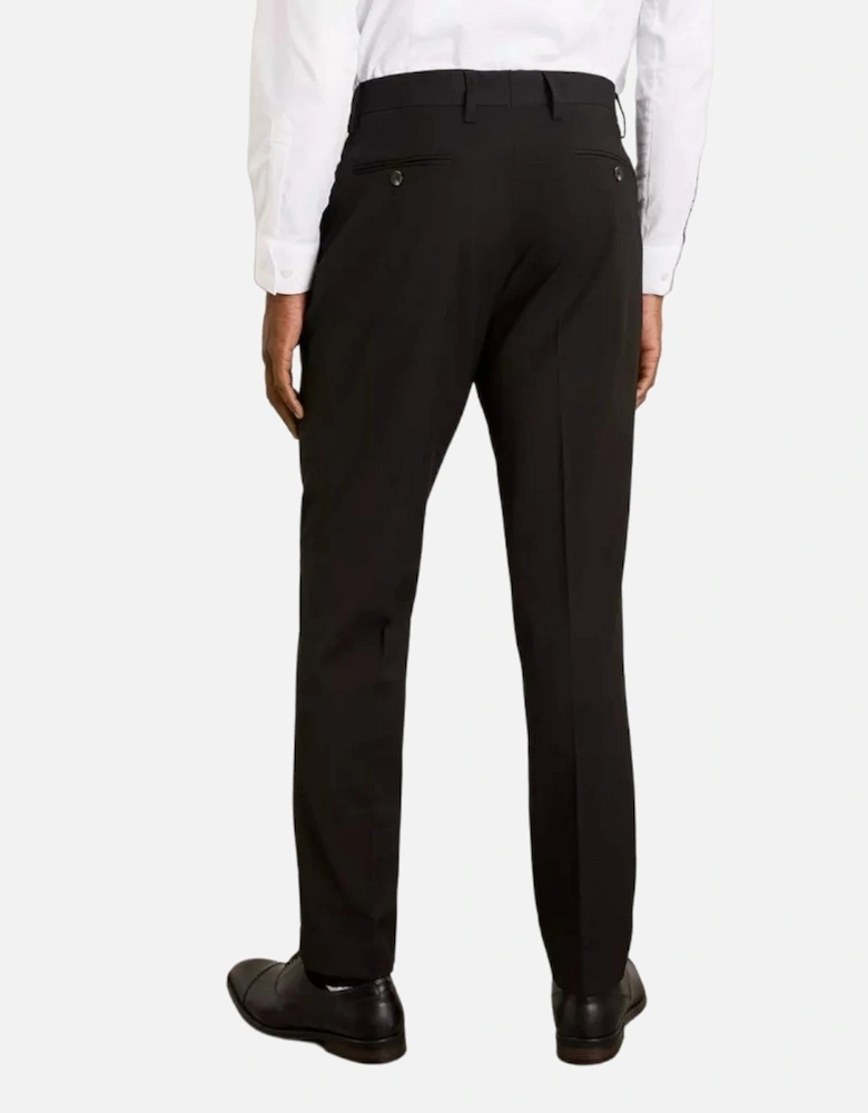 Mens Essential Plain Tailored Suit Trousers