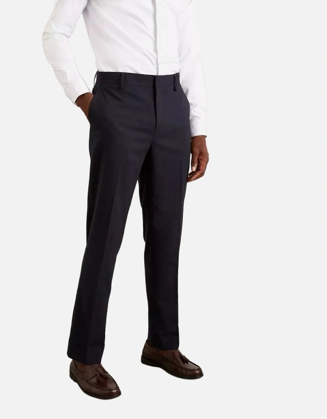 Mens Essential Tailored Suit Trousers, 5 of 4