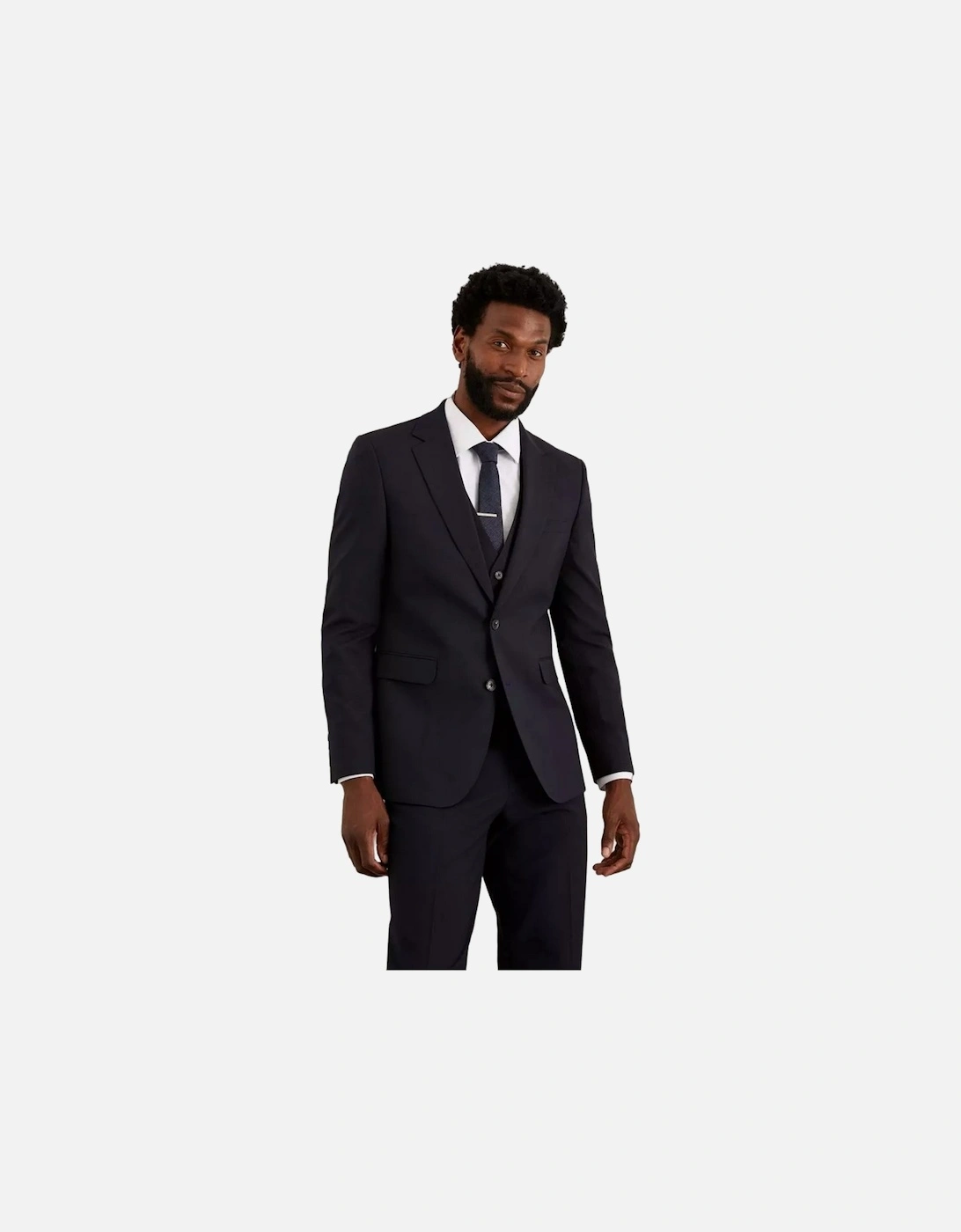 Mens Essential Slim Suit Jacket, 5 of 4