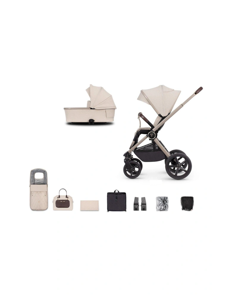 Upline 2in1 (With Maxi Cosi/Cybex Adapters) - Stone Beige