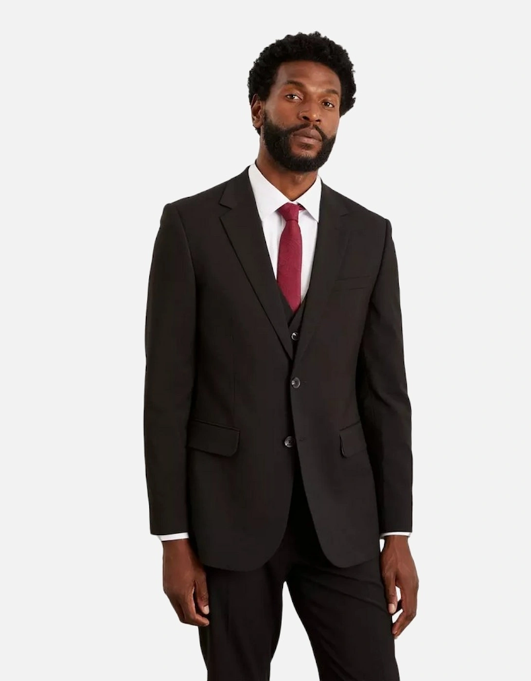 Mens Essential Tailored Suit Jacket, 5 of 4