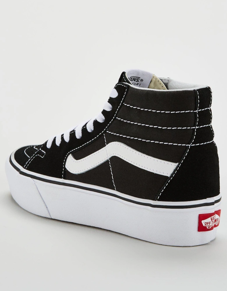 Womens SK8-Hi Platform 2.0 Trainers - Black/White