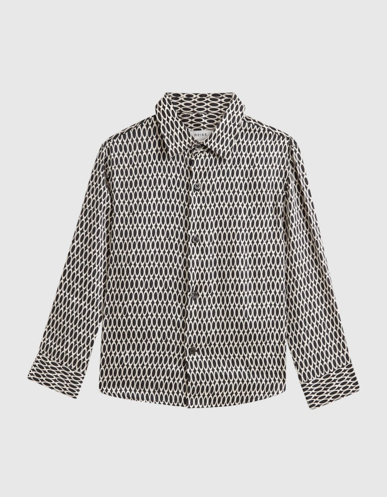 Monogram Button-Through Shirt