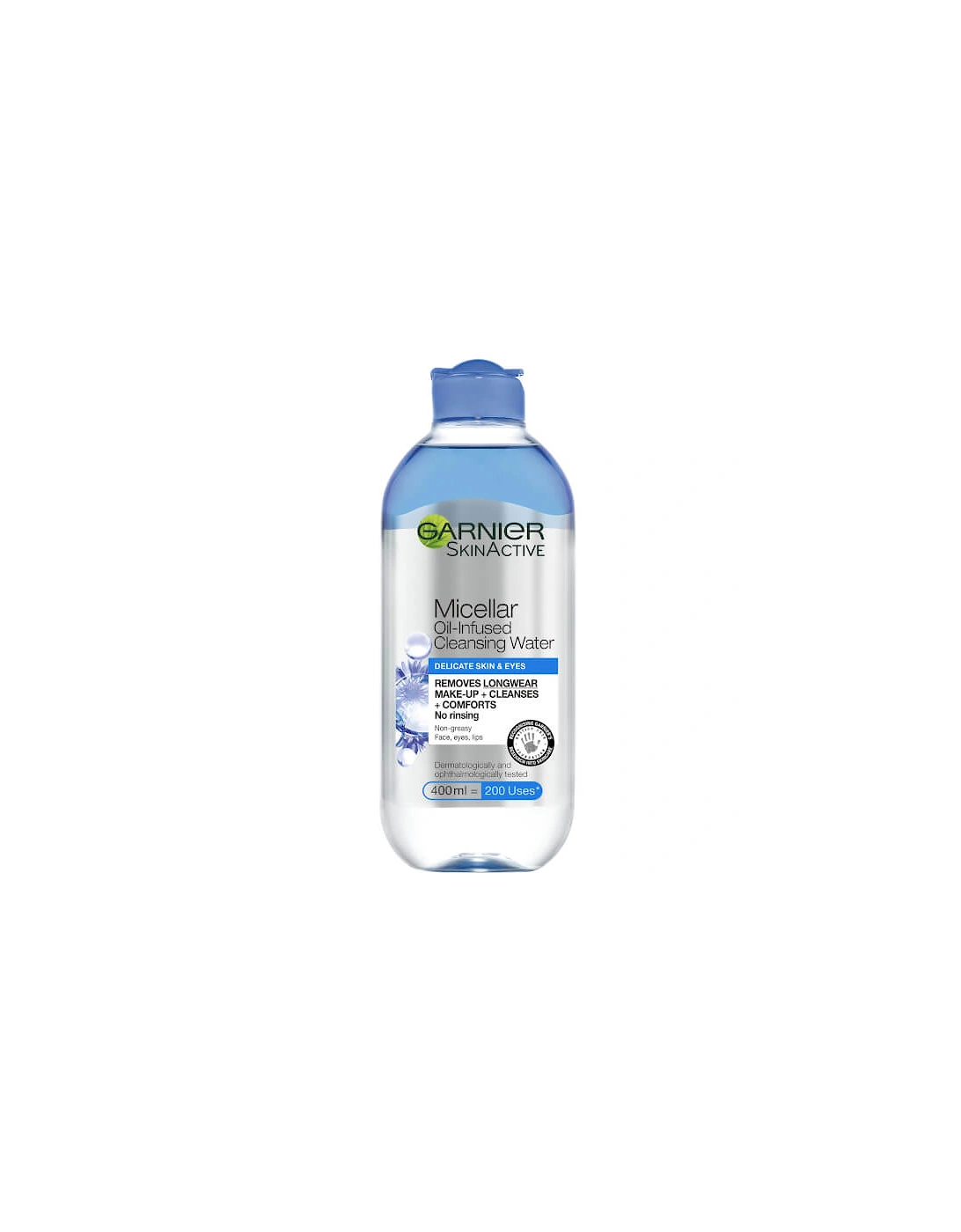 Micellar Water Facial Cleanser and Makeup Remover for Delicate Skin and Eyes 400ml - Garnier, 2 of 1