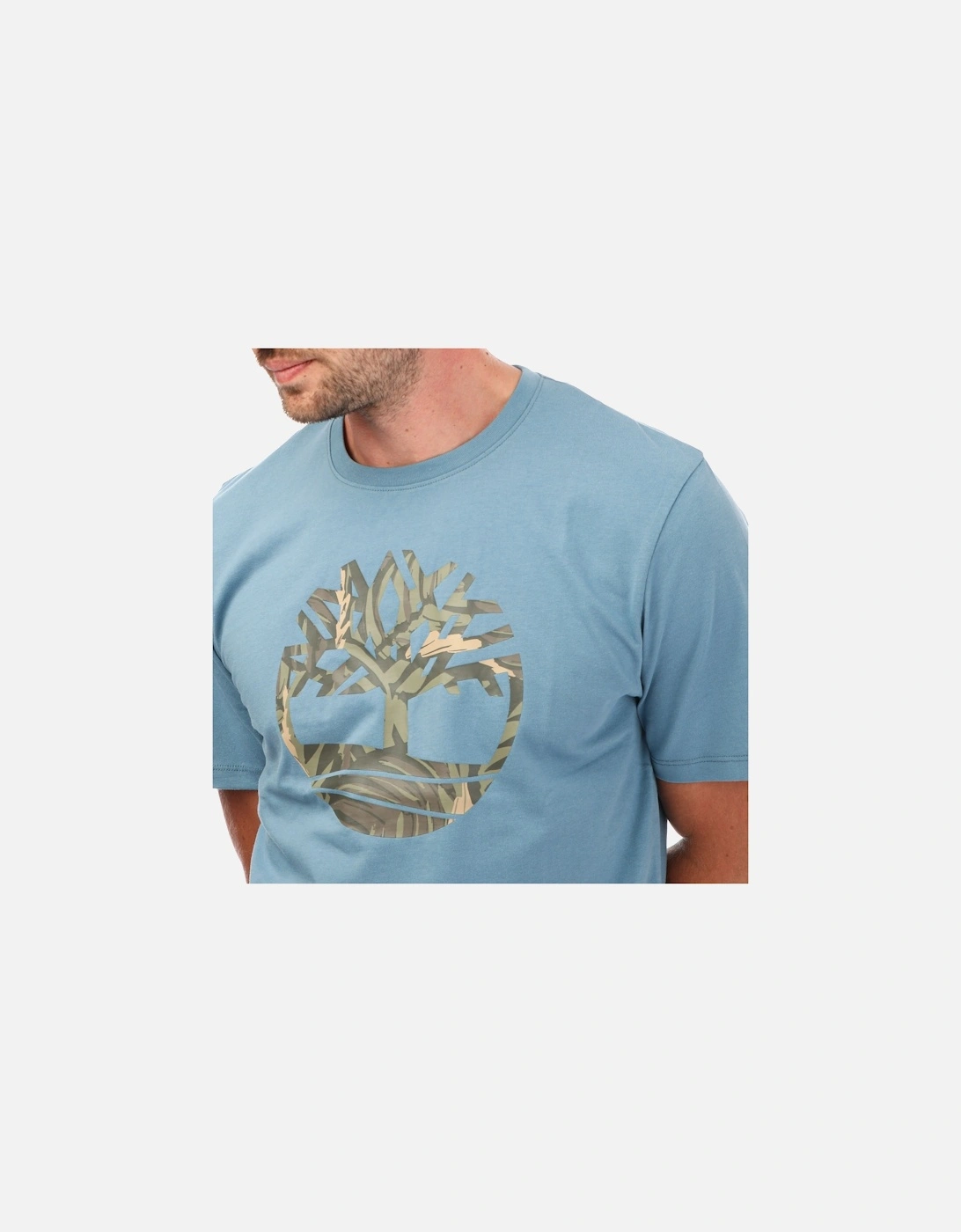 Mens Seasonal Camo Logo T-Shirt