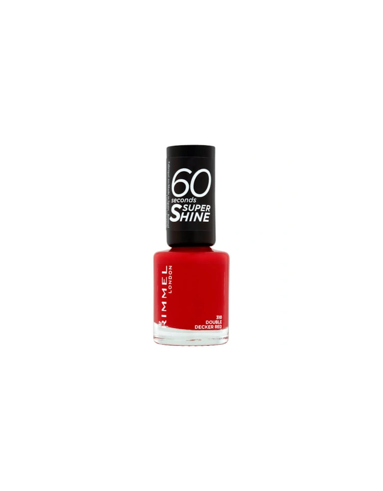 60 Seconds Super Shine Nail Polish - Double Decker Red