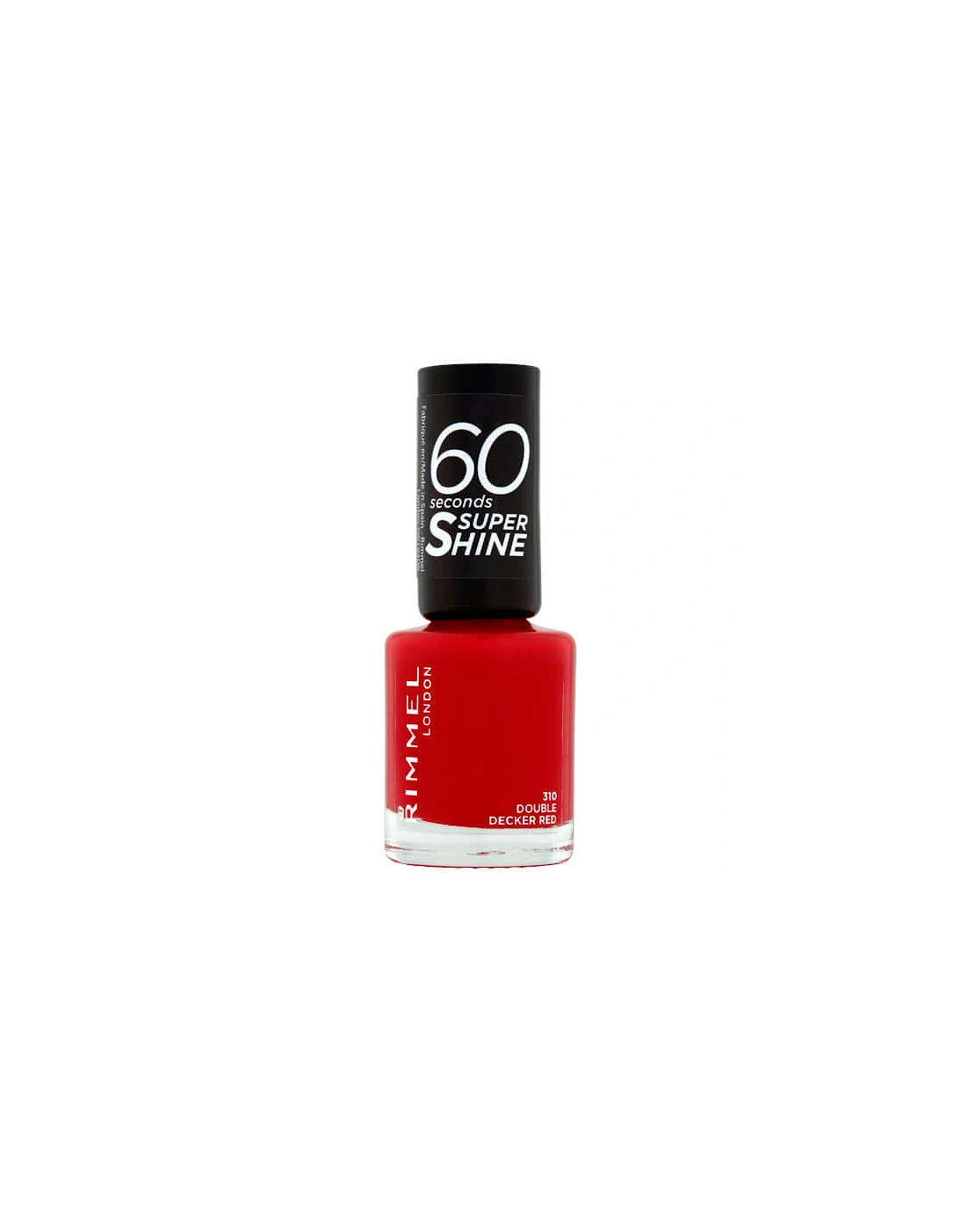 60 Seconds Super Shine Nail Polish - Double Decker Red, 2 of 1