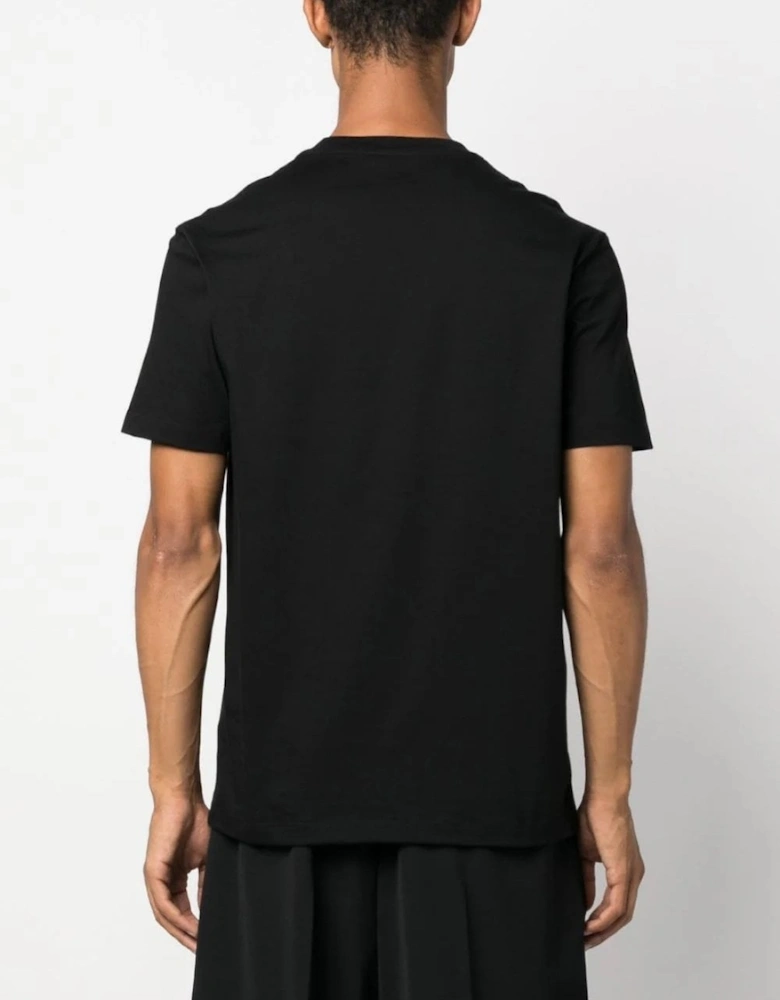 Over Fit Cotton T-shirt Black