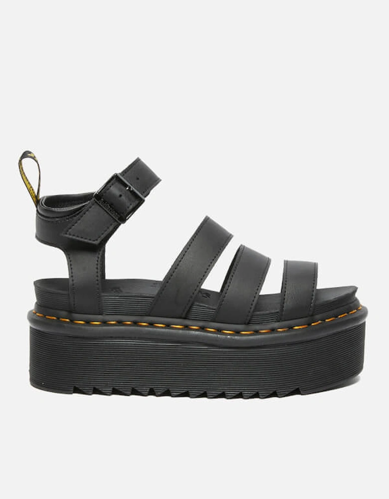 Dr. Martens Women's Blaire Quad Sandals - Black