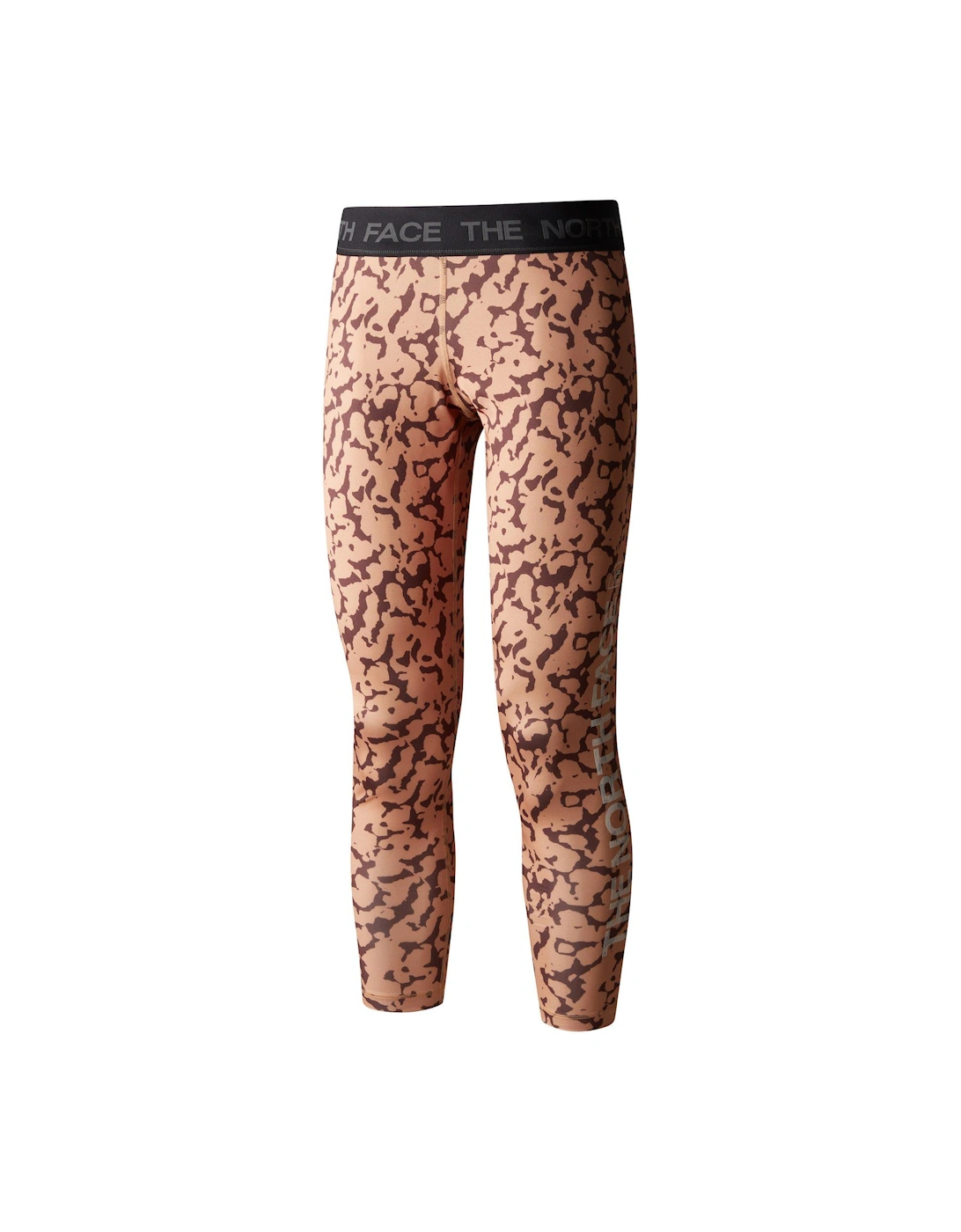Women's Flex Mid Rise Graphic Tight - Brown, 7 of 6