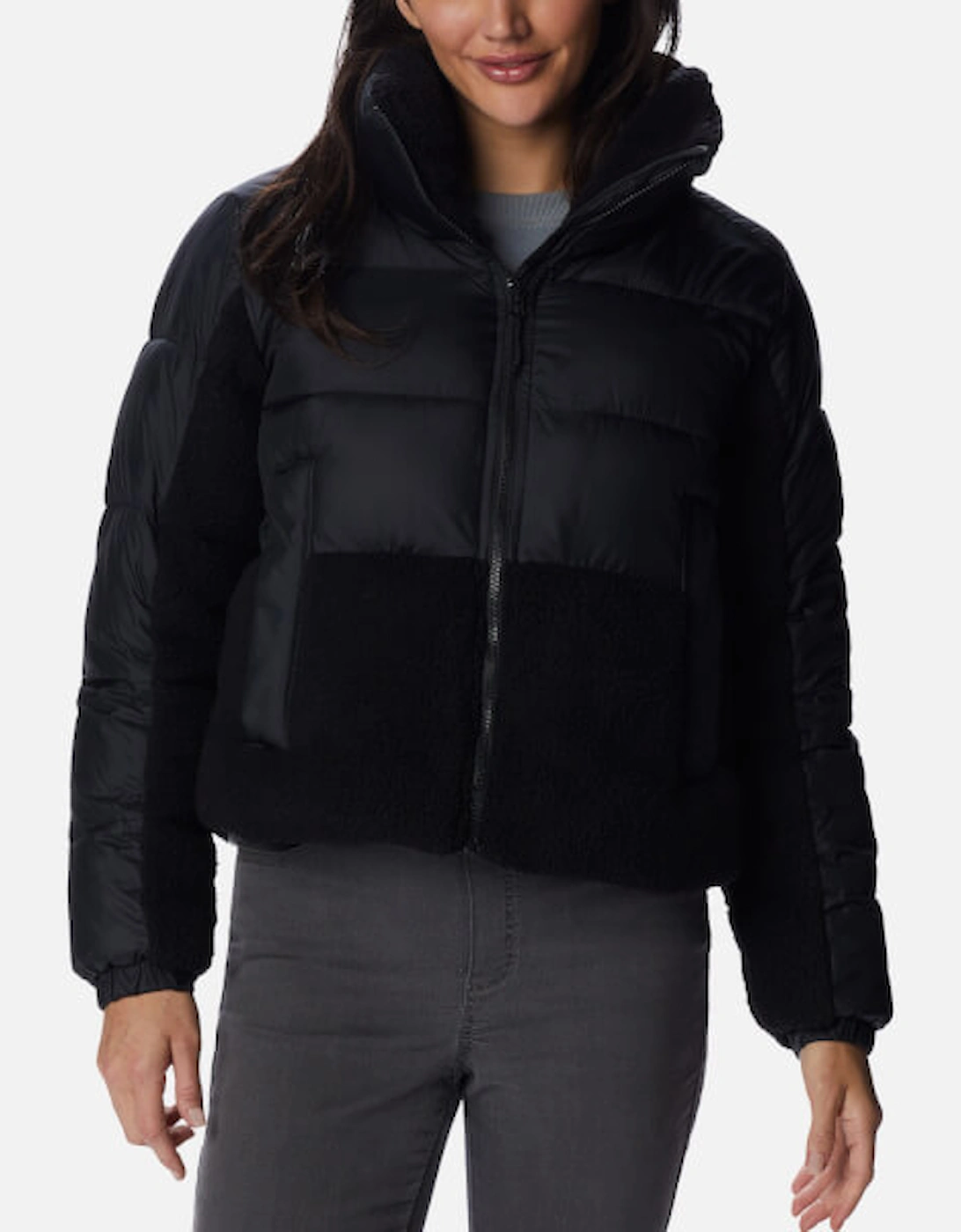 Leadbetter Point™ Shell and Sherpa Hybrid Jacket, 2 of 1