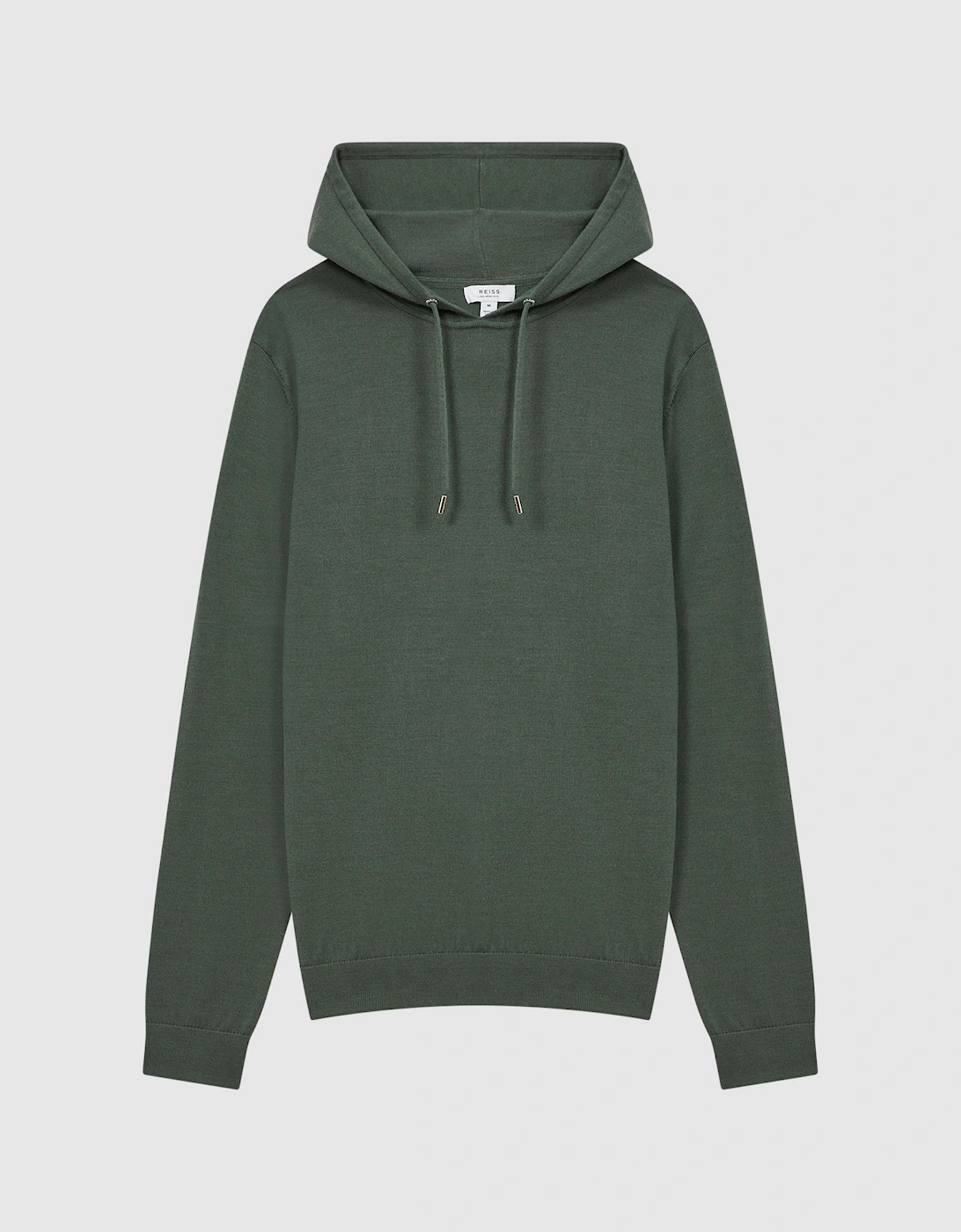 Merino Wool Drawstring Hoodie, 2 of 1