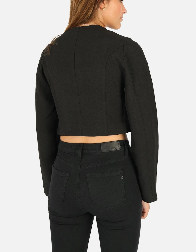 Camilla Cropped Black Jacket