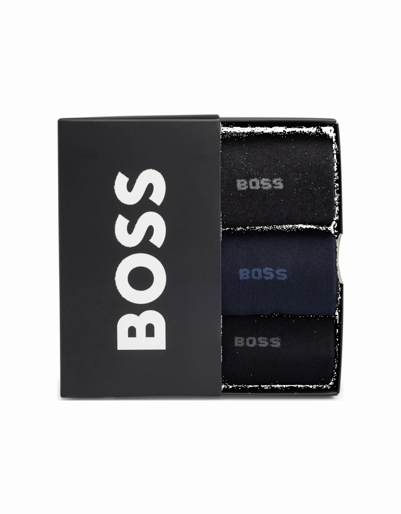 BOSS Black 3P RS Giftset Uni CC Socks 960 Misc