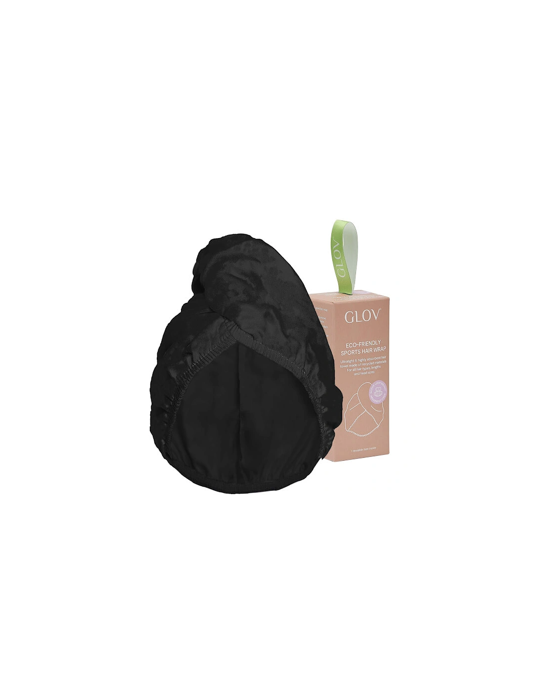 GLOV® Sports Hair Wrap Towel - Sport Black, 2 of 1