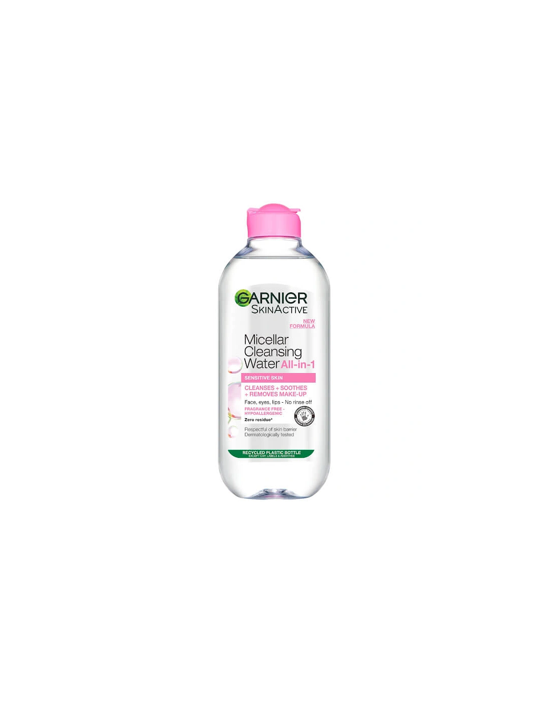 Micellar Water Facial Cleanser and Makeup Remover for Sensitive Skin 400ml, 2 of 1