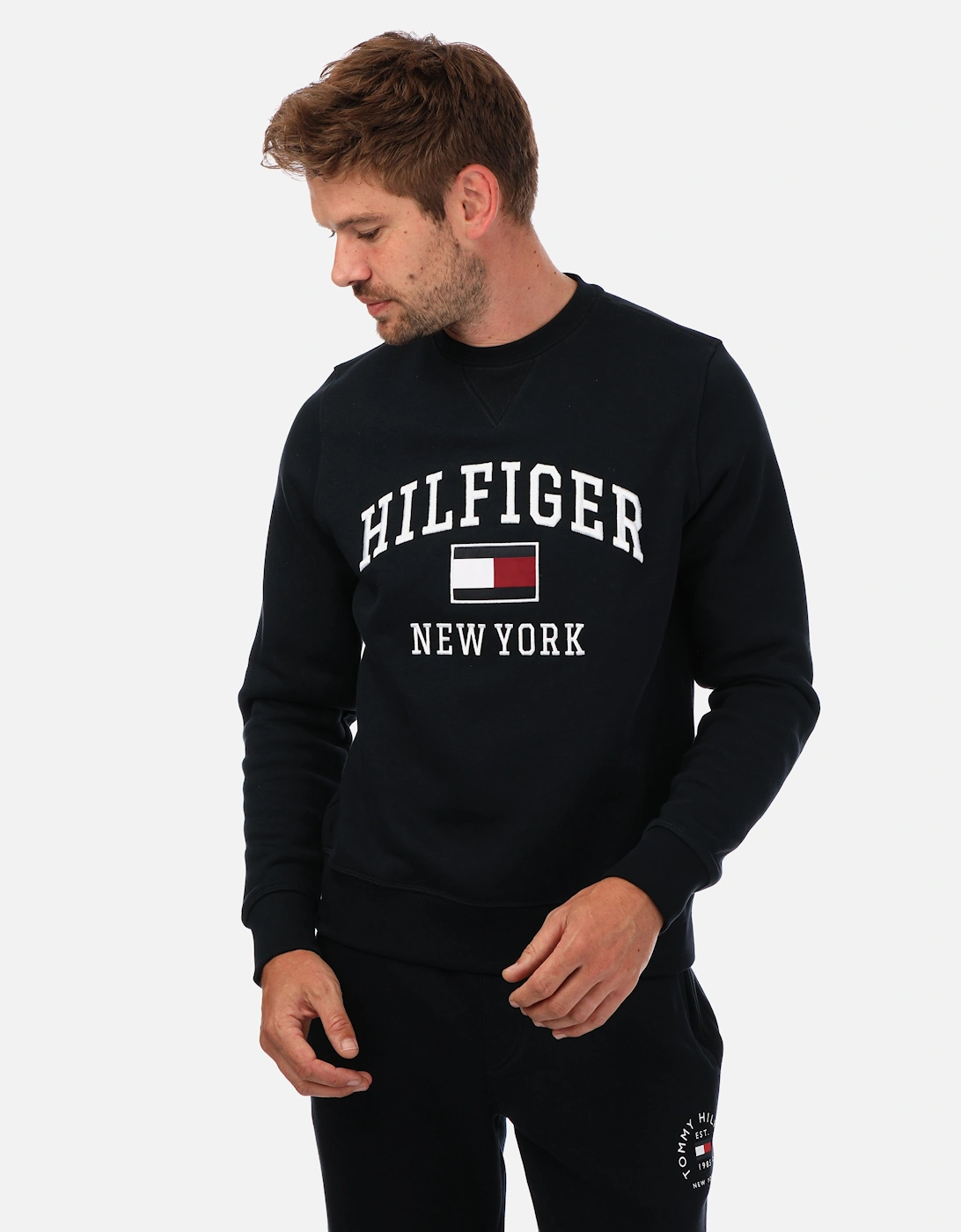 Mens Modern Varsity Sweatshirt, 5 of 4