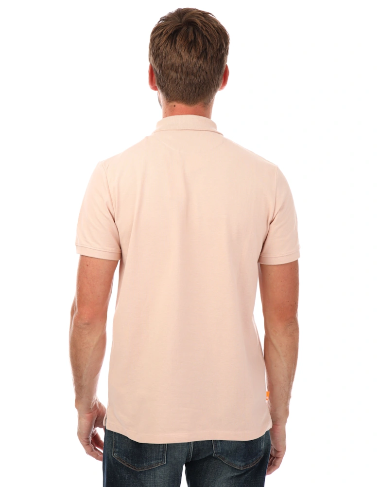 Mens Miller River Polo Shirt - Pique Short Sleeve Polo