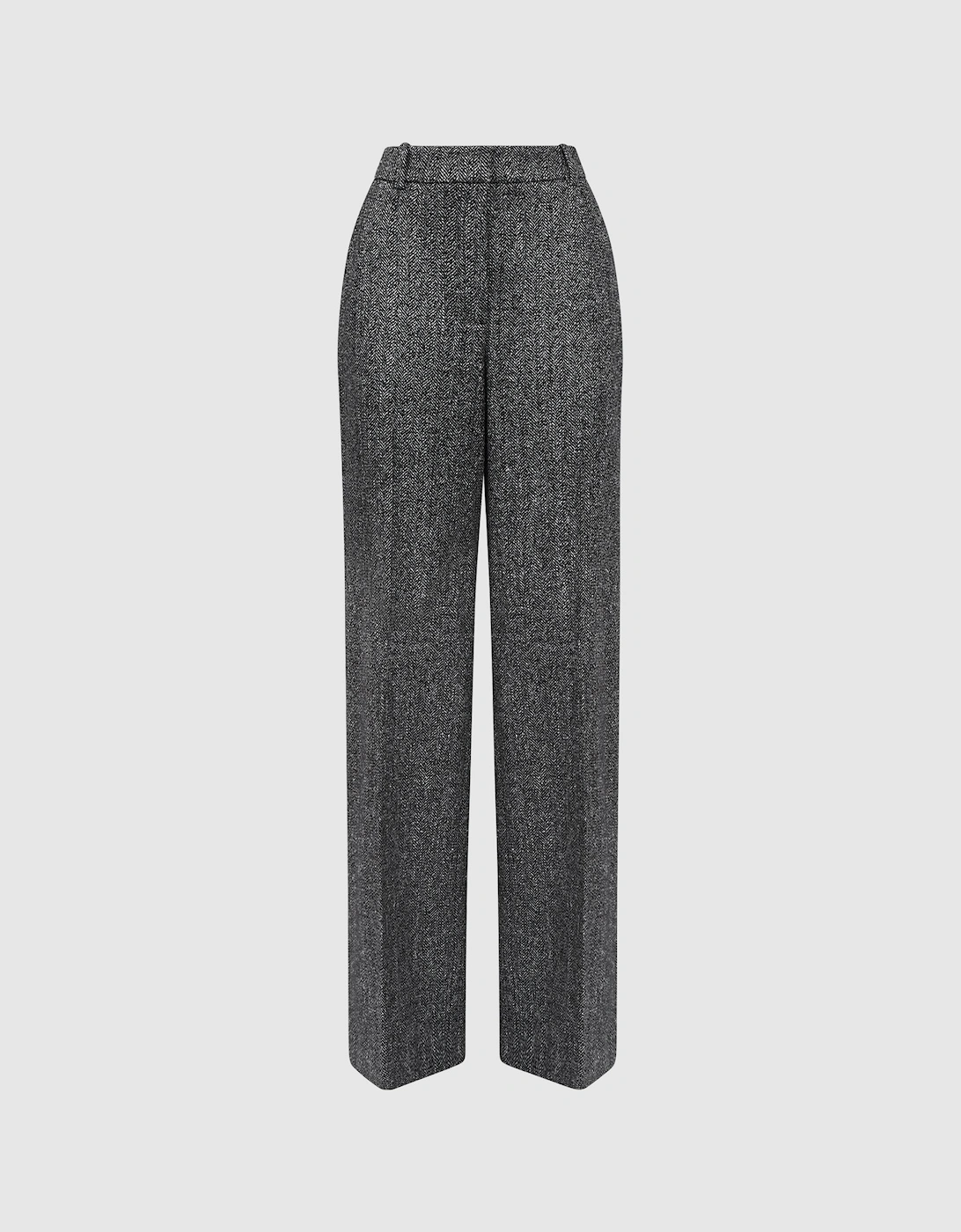 Wide Leg Textured Suit Trousers, 2 of 1