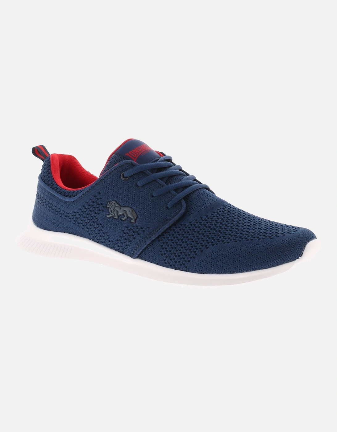 Mens Trainers Durham Lace Up navy UK Size, 6 of 5