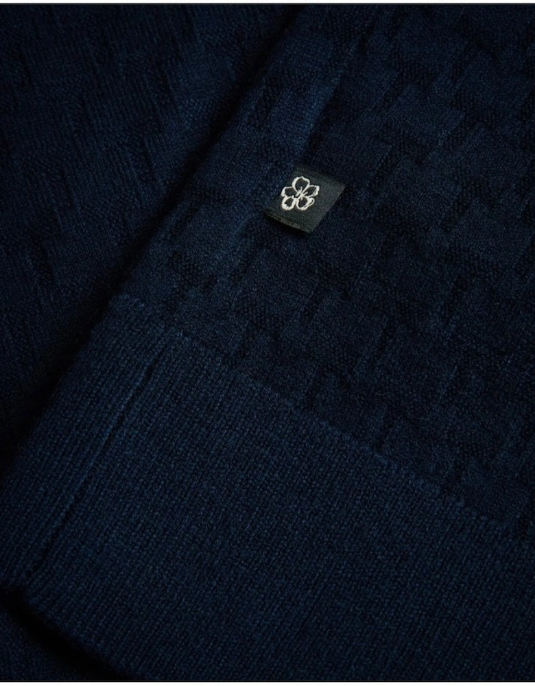 SS Regular T Stitched Polo Navy