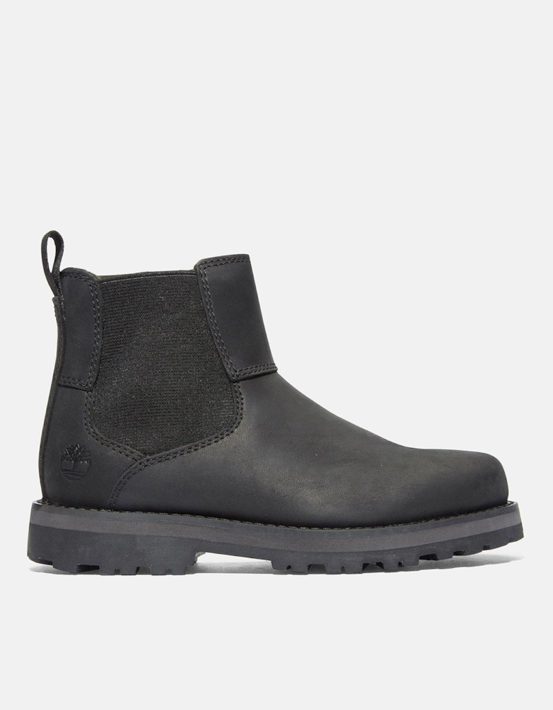 Courma Kid Leather Chelsea Boot
