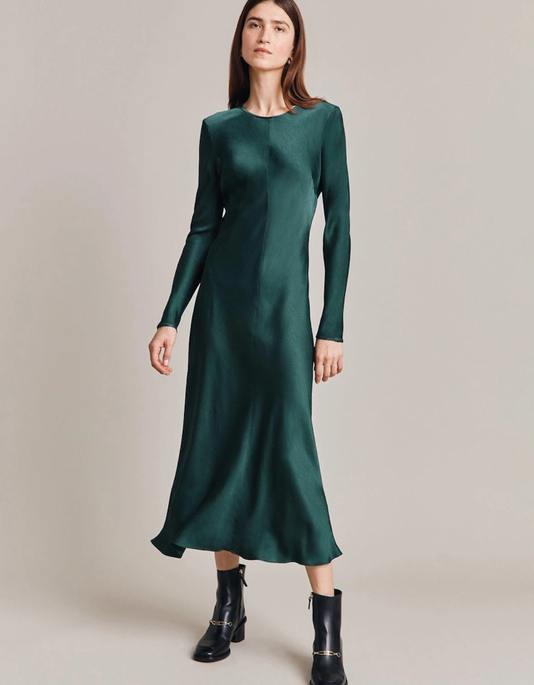 Mari Dress -Dark Green