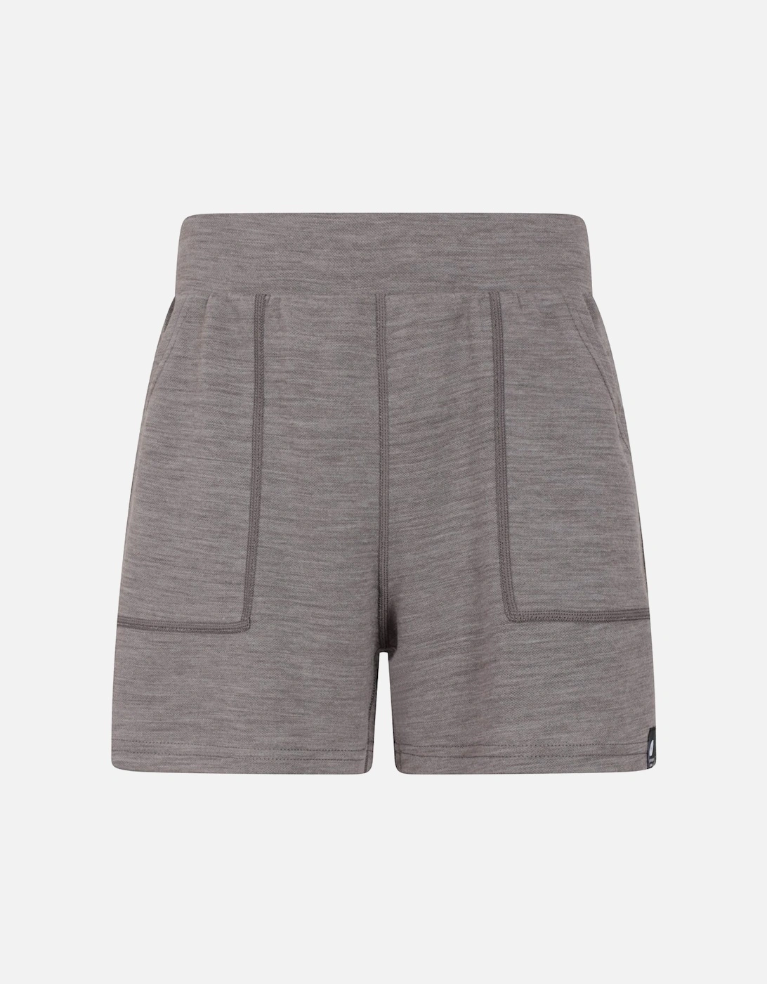 Womens/Ladies Merino Wool Sweat Shorts, 5 of 4