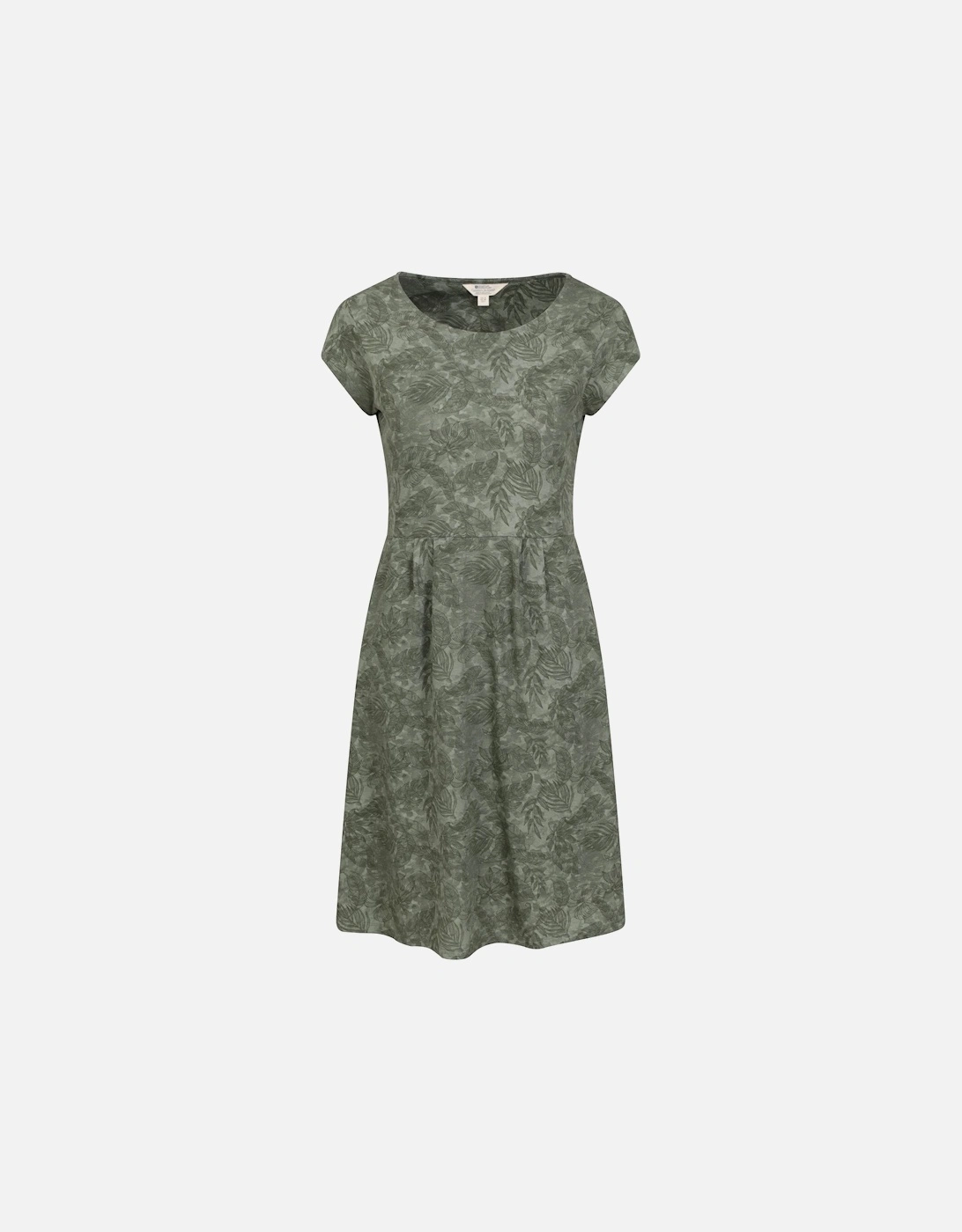 Womens/Ladies Sorrento Leaf Print UV Protection Dress, 6 of 5