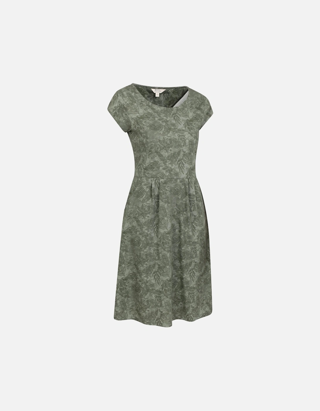 Womens/Ladies Sorrento Leaf Print UV Protection Dress