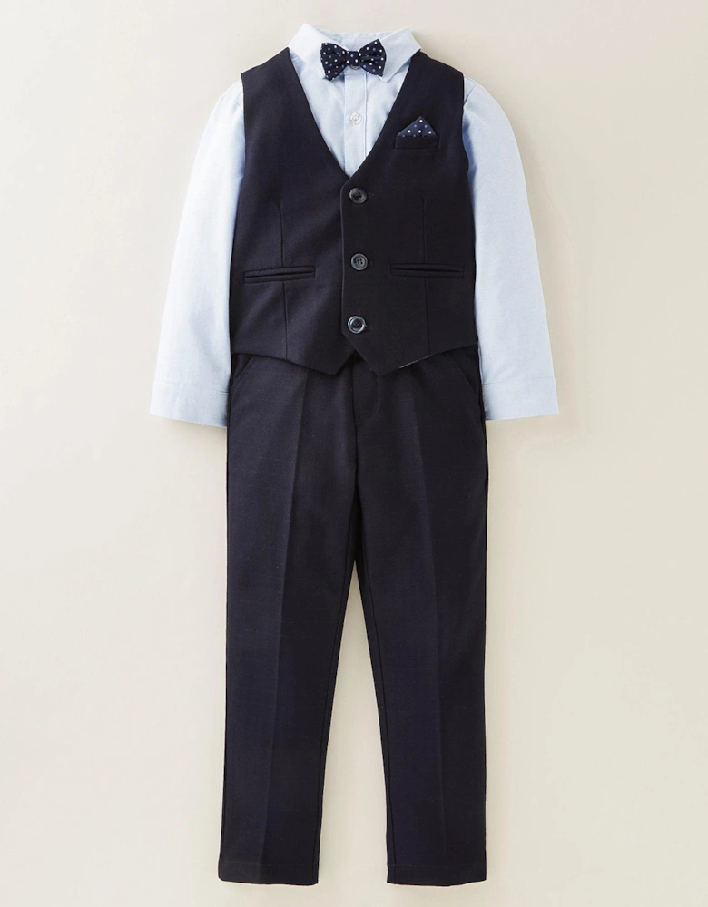 Children's Trouser, Waistcoat and Shirt Suit - Navy